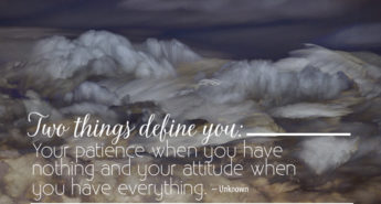 Two Things Define You