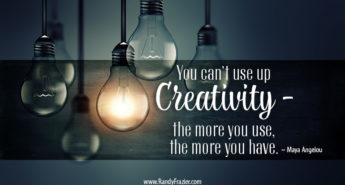 Maya Angelou Quote on Creativity