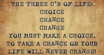 Three Cs of Life Quote
