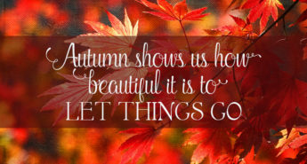 Inspirational Quote about Autumn