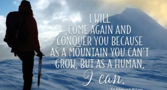 Edmund Hillary Quote