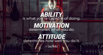 Lou Holtz Quote