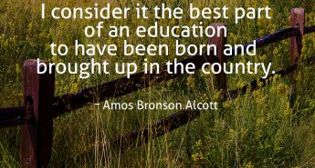 Amos Alcott Quote