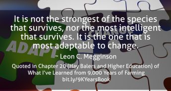 Leon C. Megginson Quote