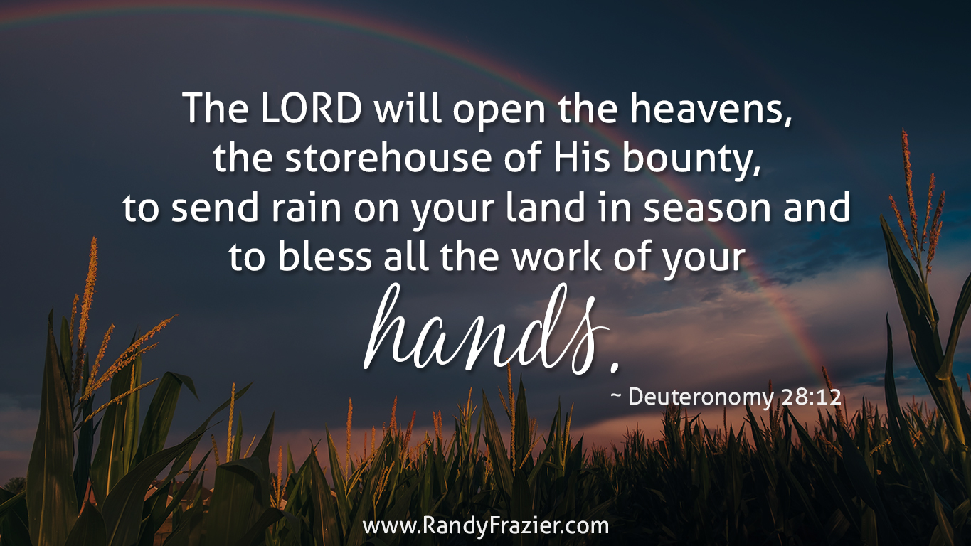 Deuteronomy 28:12 | Randy Frazier