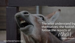 Tibetan Proverb