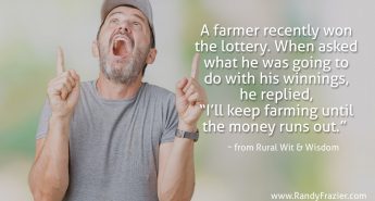 Rural Wit and Wisdom Quote