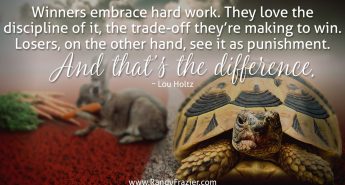 Lou Holtz Quote
