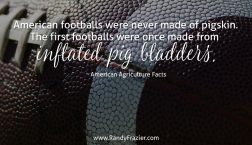 Ag Facts about Football