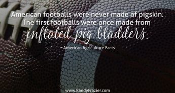 Ag Facts about Football
