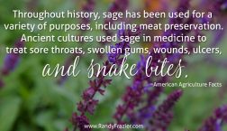 Ag Facts about Sage
