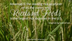 Ag Facts about Rice Production