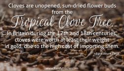 Ag Facts about Cloves