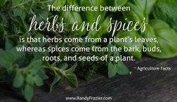 Ag Facts about Herbs and Spices