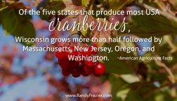 Ag Facts about Cranberries