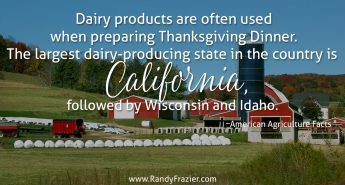 Ag Facts about Dairy Products