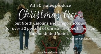 Ag Facts about Christmas Trees