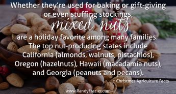 Christmas Ag Facts: Mixed Nuts
