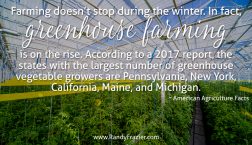 Ag Facts about Greenhouse Farming