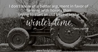 Farm Quotes about Winter