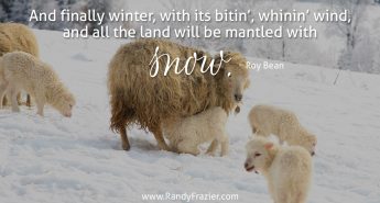 Roy Bean Quote