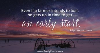 Edgar Watson Howe Quote