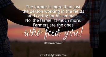 Thank a Farmer Quote