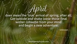 Quote about April