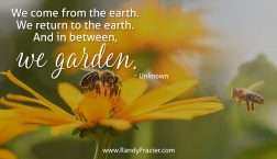 Quote about Gardening