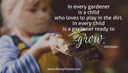 Quote about Gardening