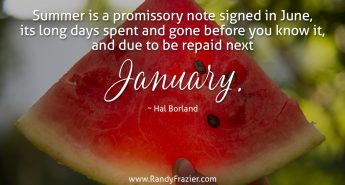 Hal Borland Quote