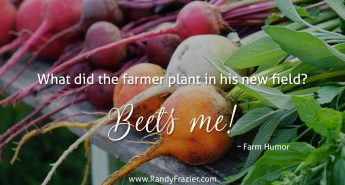 Farm Humor - Planting