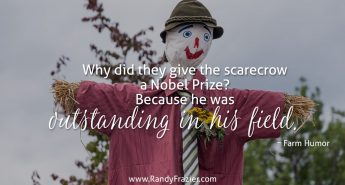 Farm Humor - Scarecrows