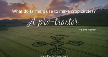 Farm Humor - Crop Circles