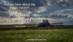 Farm Humor - Tractors