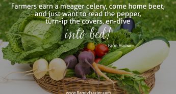 Farm Humor - Vegetables
