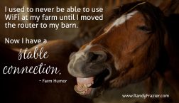 Farm Humor - Technology