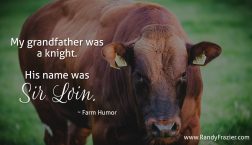 Farm Humor - Beef Cattle