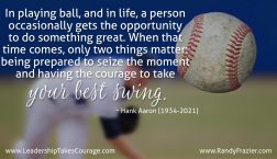 Hank Aaron Quote