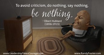 Elbert Hubbard Quote