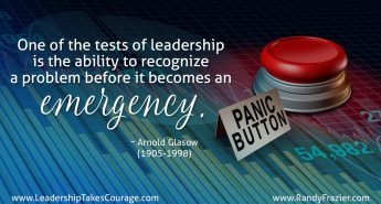Arnold Glasow Quote