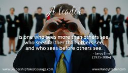 Leroy Eims Quote