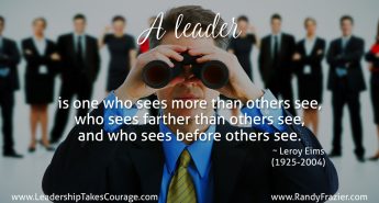 Leroy Eims Quote