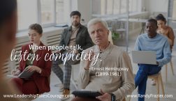 Ernest Hemingway Quote