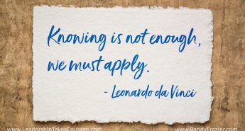 Leonardo Da Vinci Quote