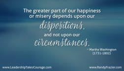 Martha Washington Quote
