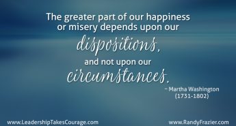 Martha Washington Quote