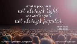 Rich DeVos Quote