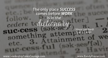 Vince Lombardi Quote