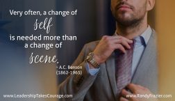 A.C. Benson Quote